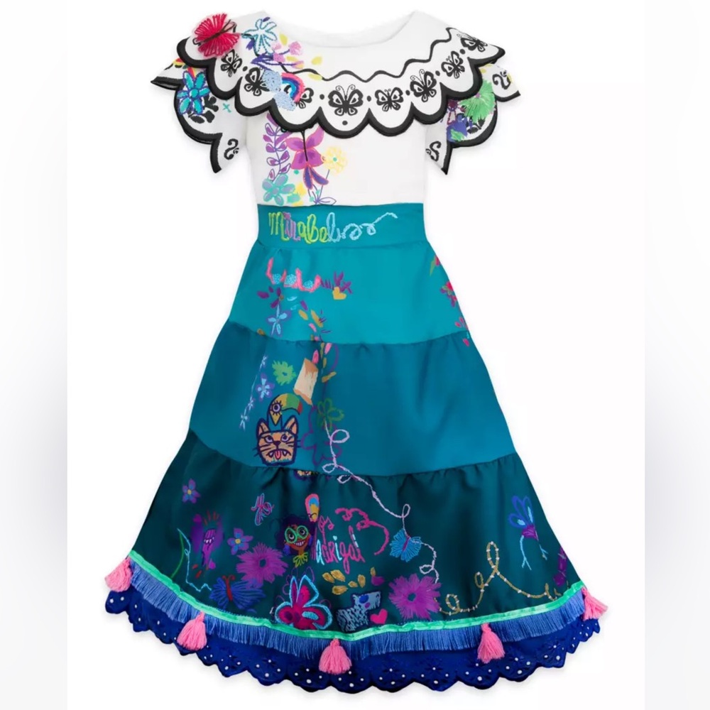 Disney Encanto Mirabel Dress Costume NEW